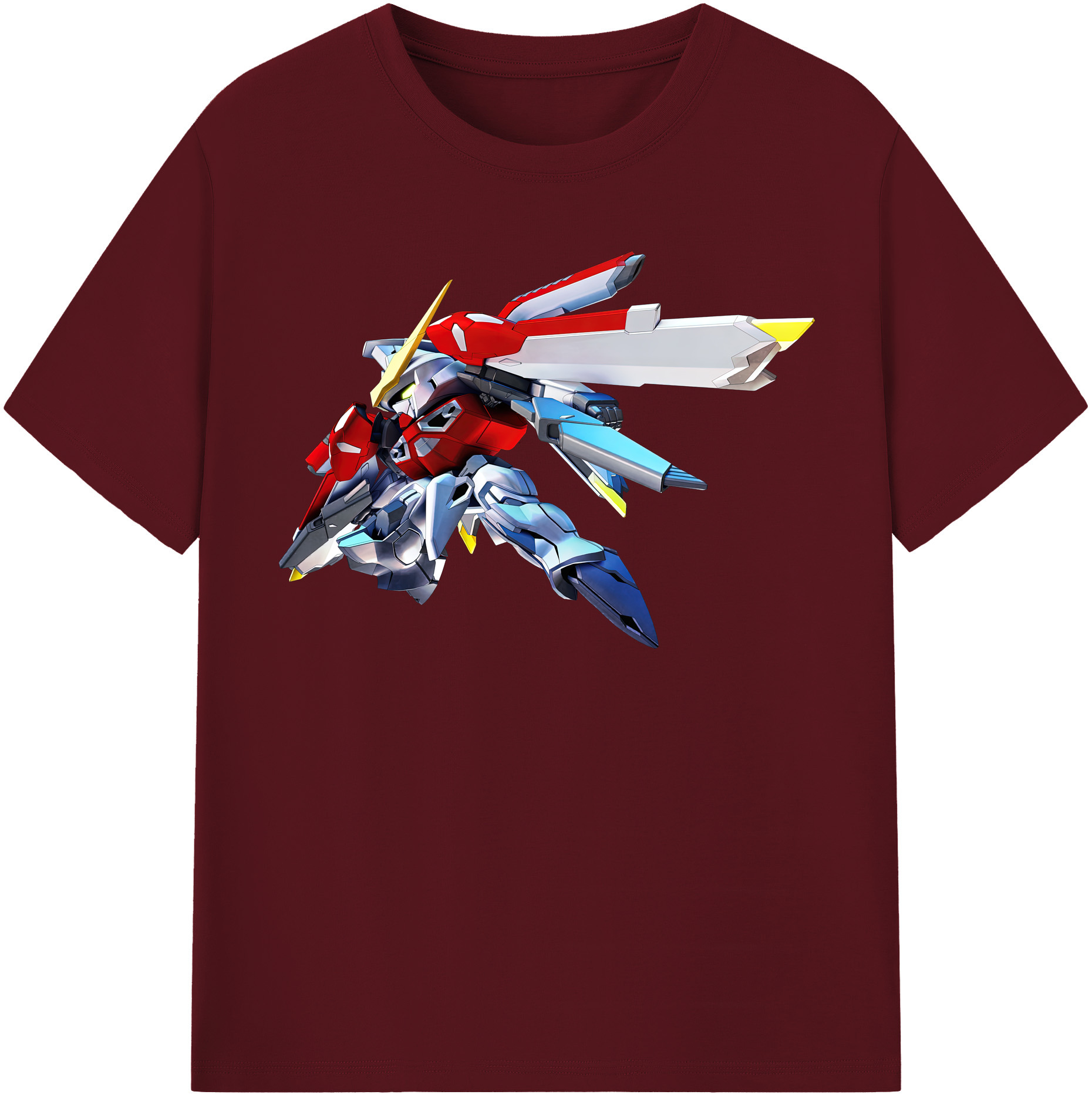 （画像用） 機動戦士ガンダム Mobile Suit Gundam 綿100％半袖Tシャツ（フロントプリント）